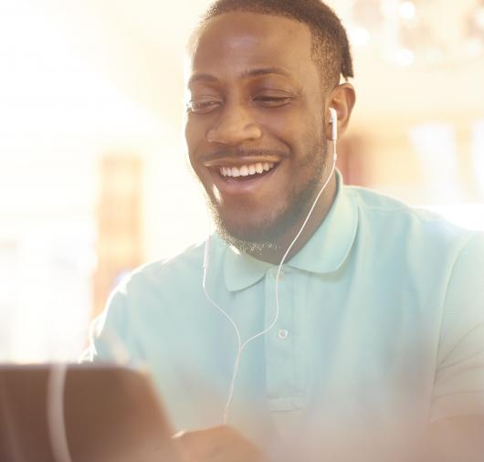 Man on a Video Call Thumbnail